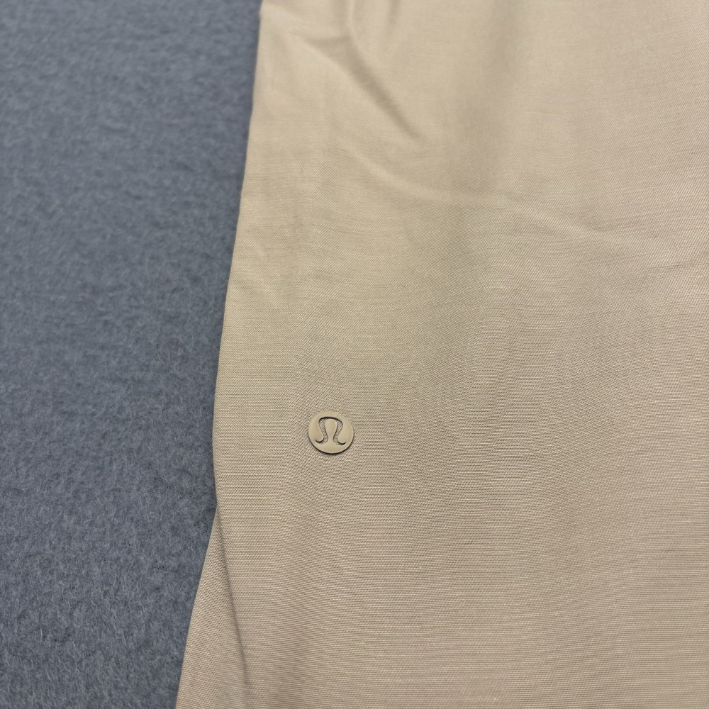 Lululemon Mens 36x33 Beige Commission Pants‎ Chino Warpstreme Performance Golf - Picture 13 of 15